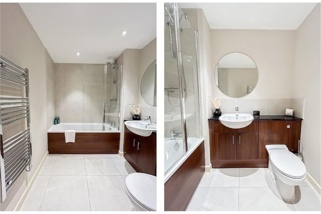 Appartamento Stylish Urban Sanctuary With Parking Londra Esterno foto